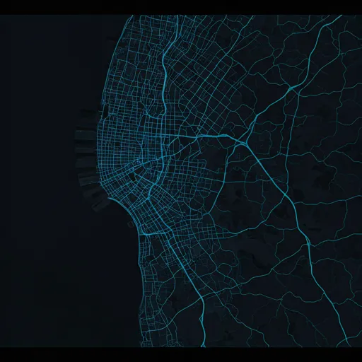 Map visualization of San Francisco